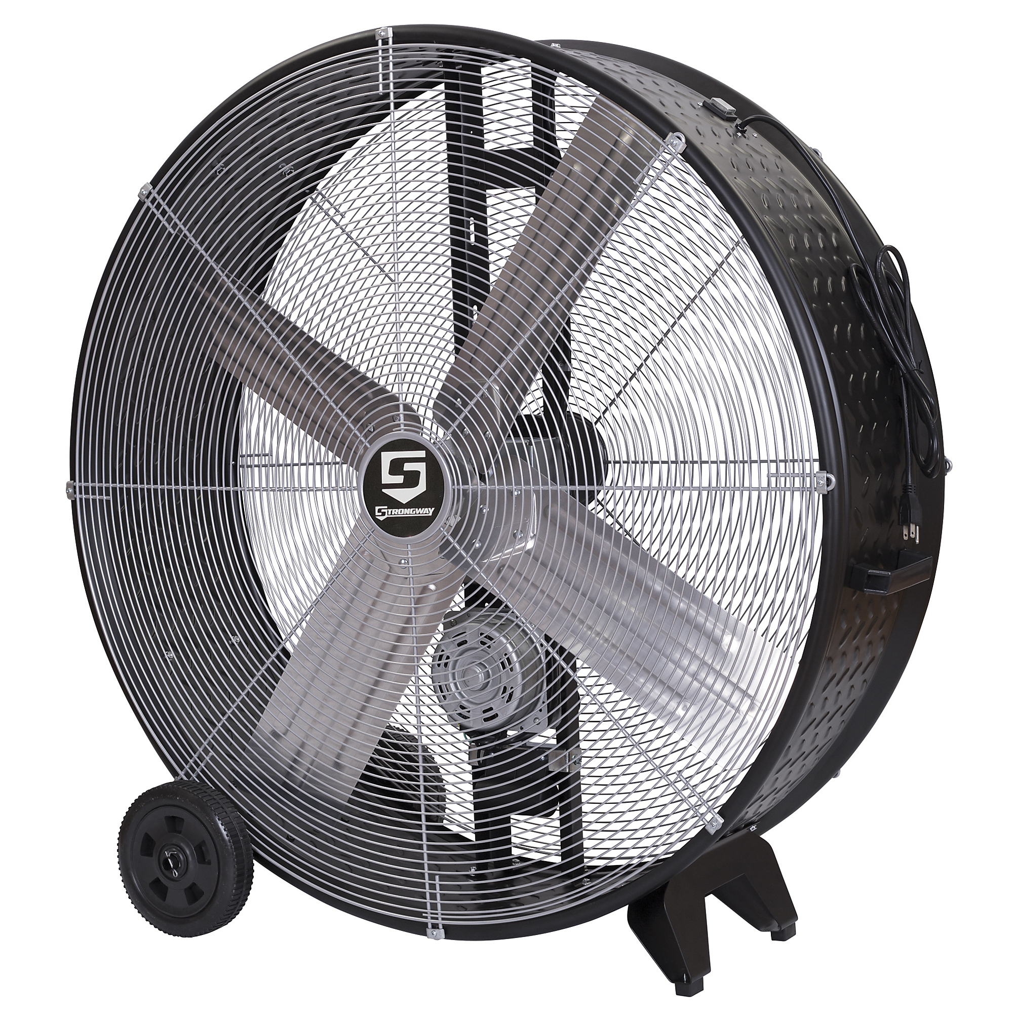 Strongway 42in. Belt Drive Drum Fan, 17,500 CFM, 15/16 HP, 2 Speeds